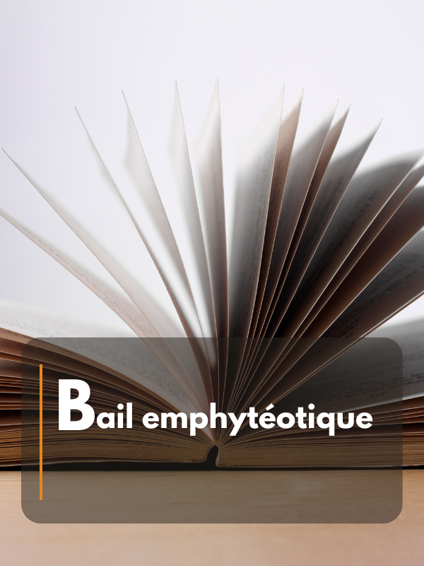 Bail emphytéotique