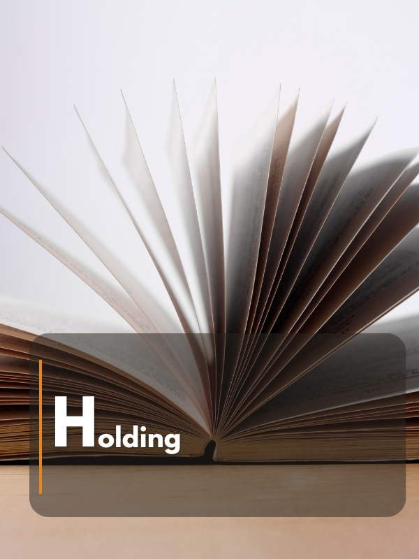 Holding
