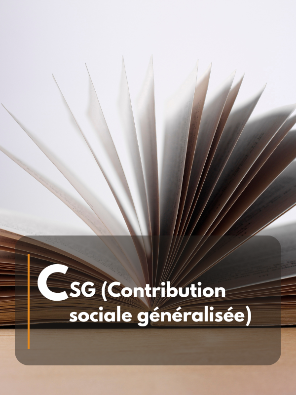 CSG (Contribution sociale généralisée)