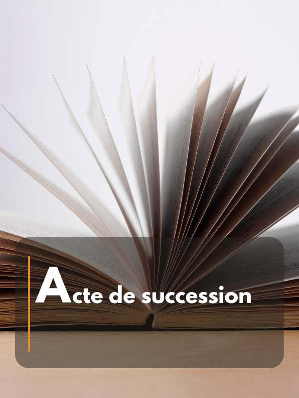 Acte de succession