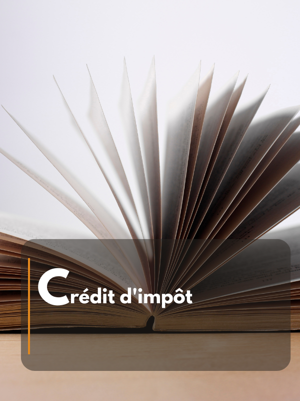 Crédit d'impôt