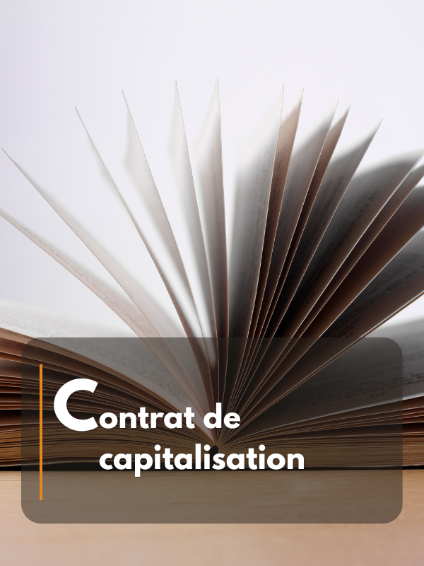 Contrat de capitalisation