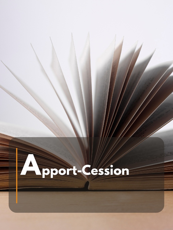 Apport-Cession